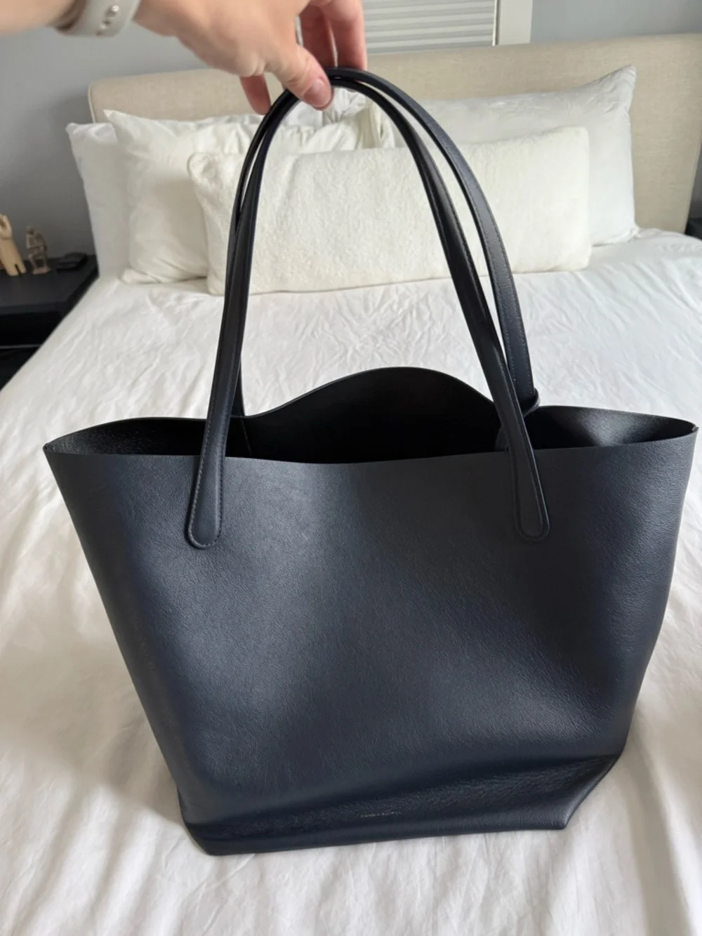 Mansur Gavriel Everyday Soft Tote in Positano/Black - Picture 2 of 4